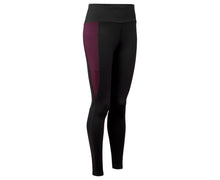 Load image into Gallery viewer, Side Panel Multi Coloured High Waist Merlot Leggings
